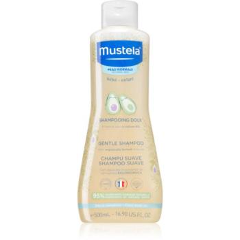 Mustela Bébé finom állagú sampon gyermekeknek születéstől kezdődően 500 ml kép