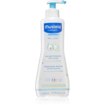 Mustela Bébé No Rinse Cleansing Water tisztító víz gyermekeknek születéstől kezdődően 500 ml kép