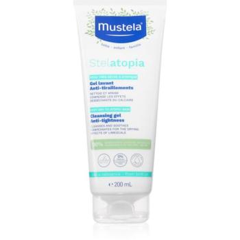 Mustela Bébé nyugtató tisztító gél az atópiás bőrre 200 ml kép