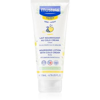 Mustela Bébé Soin testápoló tej cold cream 200 ml kép