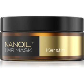 Nanoil Keratin keratinos maszk hajra 300 ml kép