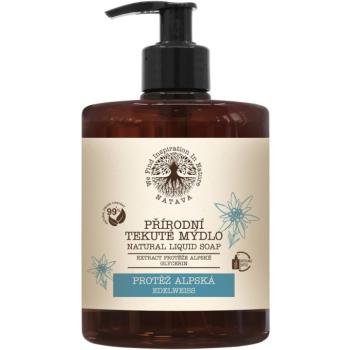 Natava Natural folyékony szappan, Edelweiss, 500 ml kép