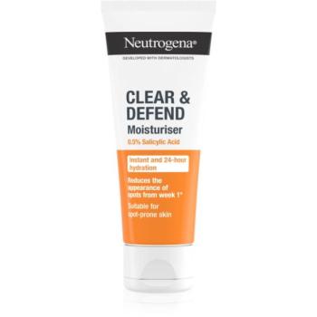 Neutrogena Clear & Defend 0.5% Salicylic Acid hidratáló krém nem tartalmaz olajat 50 ml kép
