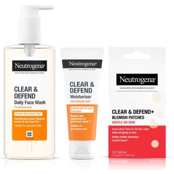 NEUTROGENA Clear & Defend készlet, 250 ml