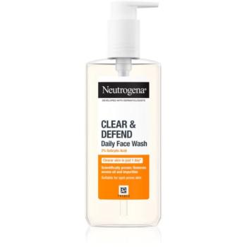 Neutrogena Clear & Defend tisztító gél 2% szalicilsavval 200 ml kép