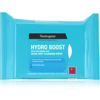 Neutrogena Hydro Boost® tisztító gyengéd törlőkendő 25 db kép