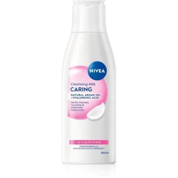 NIVEA Almond Oil tisztító tej mandulaolajjal 200 ml kép