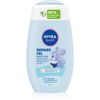 NIVEA BABY tusfürdő gél testre és hajra 200 ml kép