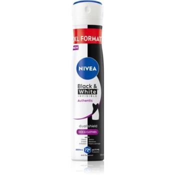 NIVEA Black & White Authentic izzadásgátló spray 72 óra 200 ml kép