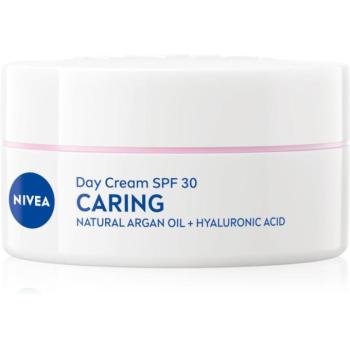 NIVEA Caring tápláló nappali krém száraz bőrre SPF 30 50 ml kép