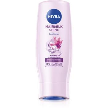 NIVEA Hairmilk Natural Shine tápláló kondicionáló 200 ml kép