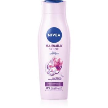 NIVEA Hairmilk Shine ápoló sampon 250 ml kép