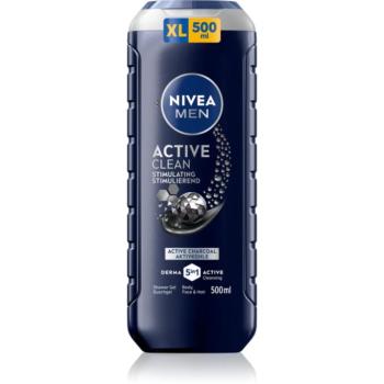 NIVEA MEN Active Clean tusfürdő gél uraknak 500 ml kép