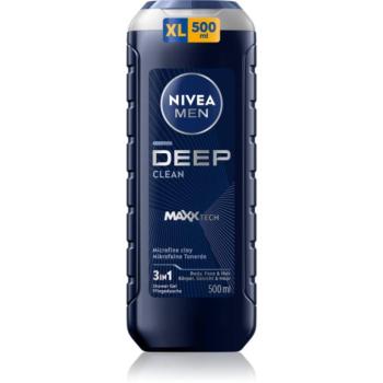NIVEA MEN Deep fürdőgél férfiaknak 500 ml kép