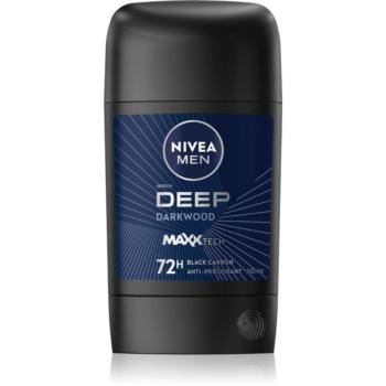 NIVEA MEN Deep izzadásgátló stift uraknak Black Carbon Dark Wood 50 ml kép