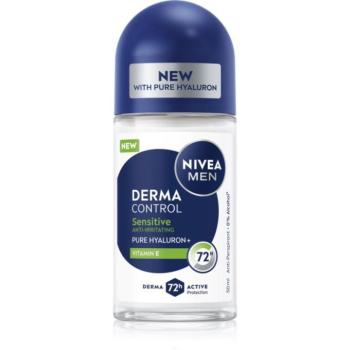 NIVEA MEN Derma Control Sensitive golyós izzadásgátló az érzékeny bőrre 50 ml kép