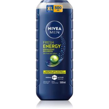 NIVEA MEN Fresh Energy tusfürdő gél uraknak 500 ml kép