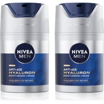 NIVEA MEN Hyaluron Pro-Retinol ránctalanító krém takarékos kiszerelés uraknak kép