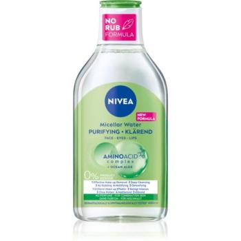 NIVEA Purifying tisztító micellás víz 400 ml kép