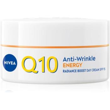 NIVEA Q10 Anti-Wrinkle Energy energizáló nappali krém a ráncok ellen SPF 15 50 ml kép