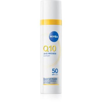 NIVEA Q10 Anti-Wrinkle ultra könnyű fluid SPF 50 40 ml kép