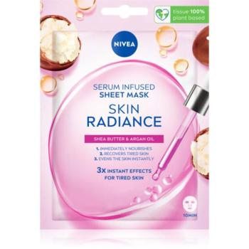 NIVEA Skin Radiance fehérítő gézmaszk 1 db kép