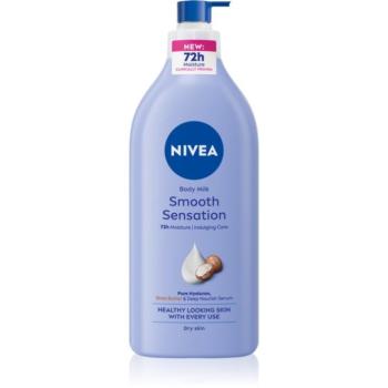 NIVEA Smooth Sensation hidratáló testápoló tej száraz bőrre 625 ml kép