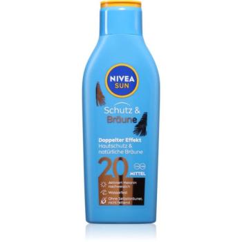 NIVEA SUN Protect & Bronze intenzív napozótej SPF 20 200 ml kép