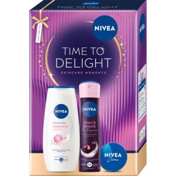 NIVEA Time to Delight ajándékszett testre kép