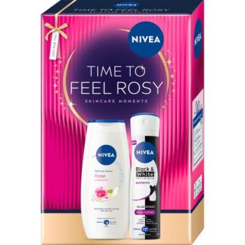 NIVEA Time to Feel Rosy ajándékszett testre kép