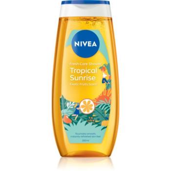 NIVEA Tropical Sunrise hidratáló tusoló gél 250 ml kép