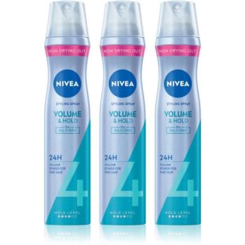 NIVEA Volume Care hajlakk dúsabb hatásért 3 x 250 ml kép