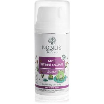Nobilis Tilia Kids' Care Jůlinka tisztító balzsam az intim részekre 100 ml kép