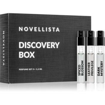 NOVELLISTA Discovery Box Black Edition By NOVELLISTA Eau de Parfum unisex 3x1.4 ml kép