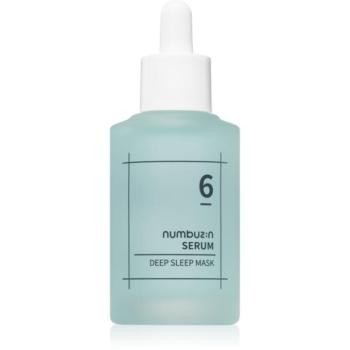 Numbuzin No. 6 Deep Sleep Mask Serum éjszakai szérum a bőr intenzív hidratálásához 50 ml kép