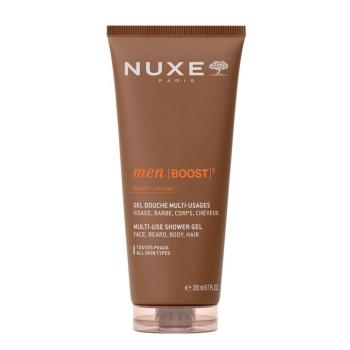 NUXE MEN [BOOST]³ Többfunkciós tusfürdő arcra, testre, hajra (200ml) kép