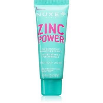 Nuxe Zinc Power Mattifying Fluid mattító fluid az aknéra hajlamos zsíros bőrre 40 ml kép