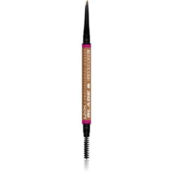 NYX Professional Makeup Blade & Shade szemöldök ceruza kefével 0,06 g kép