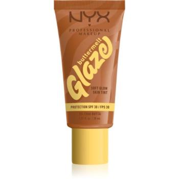 NYX Professional Makeup Buttermelt Glaze világosító tonizáló fluid SPF 30 Butta 30 ml kép