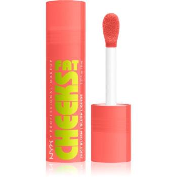 NYX Professional Makeup Fat Cheeks Juicy Blush folyékony arcpirosító 8 ml kép