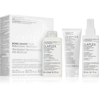 Olaplex Bond Shaper Curl Rebuilding Treatment set szett göndör hajra 3 db