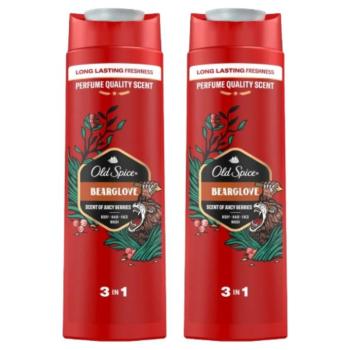 Old Spice Bearglove férfi Tusfürdő és Sampon 2x400ml kép