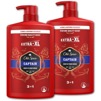 OLD SPICE Captain 3in1, 2 × 1000 ml kép