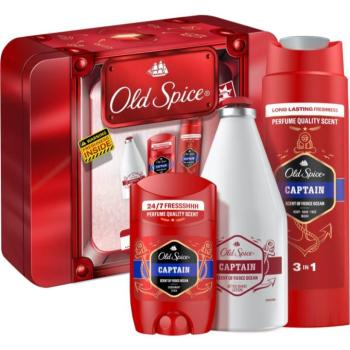 Old Spice Captain Tin Box ajándékszett kép