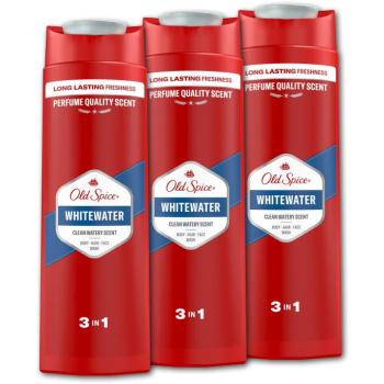 OLD SPICE Whitewater 3in1, 3× 400 ml kép