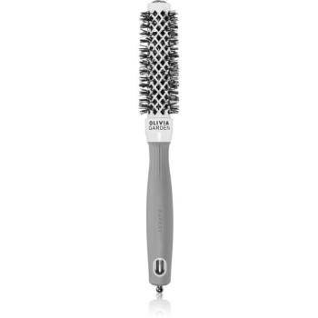 Olivia Garden Expert Shine Wavy Bristles White&Grey hajkefe průměr 20 mm 1 db kép