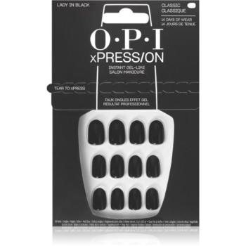 OPI xPRESS/ON műköröm Lady in Black 30 db kép