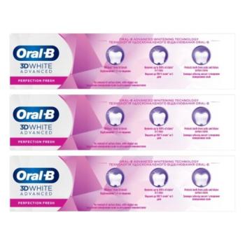 Oral-B 3D White Advanced Luxe Perfection Fogkrém 3x75ml kép