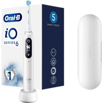 Oral-B iO6 Series Elektromos fogkefe, Fehér kép