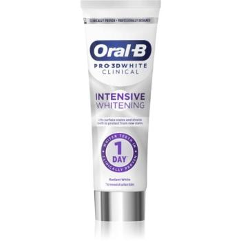 Oral-B Pro-3D White Intensive Whitening intenzív fogfehérítő paszta Radiant White 75 ml kép